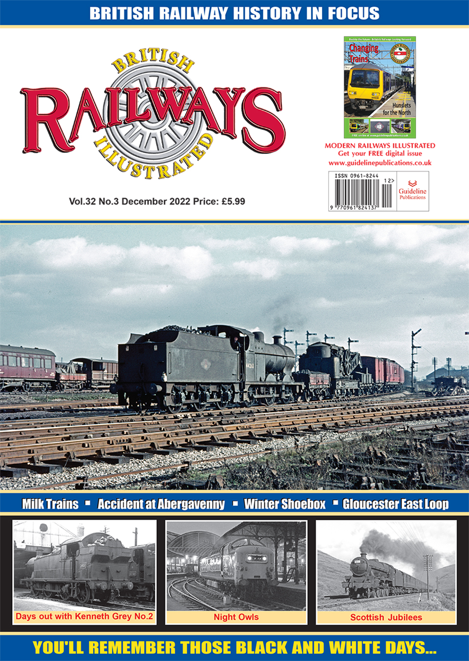 Guideline Publications Ltd British Railways Illustrated  vol 32-03 December 22 